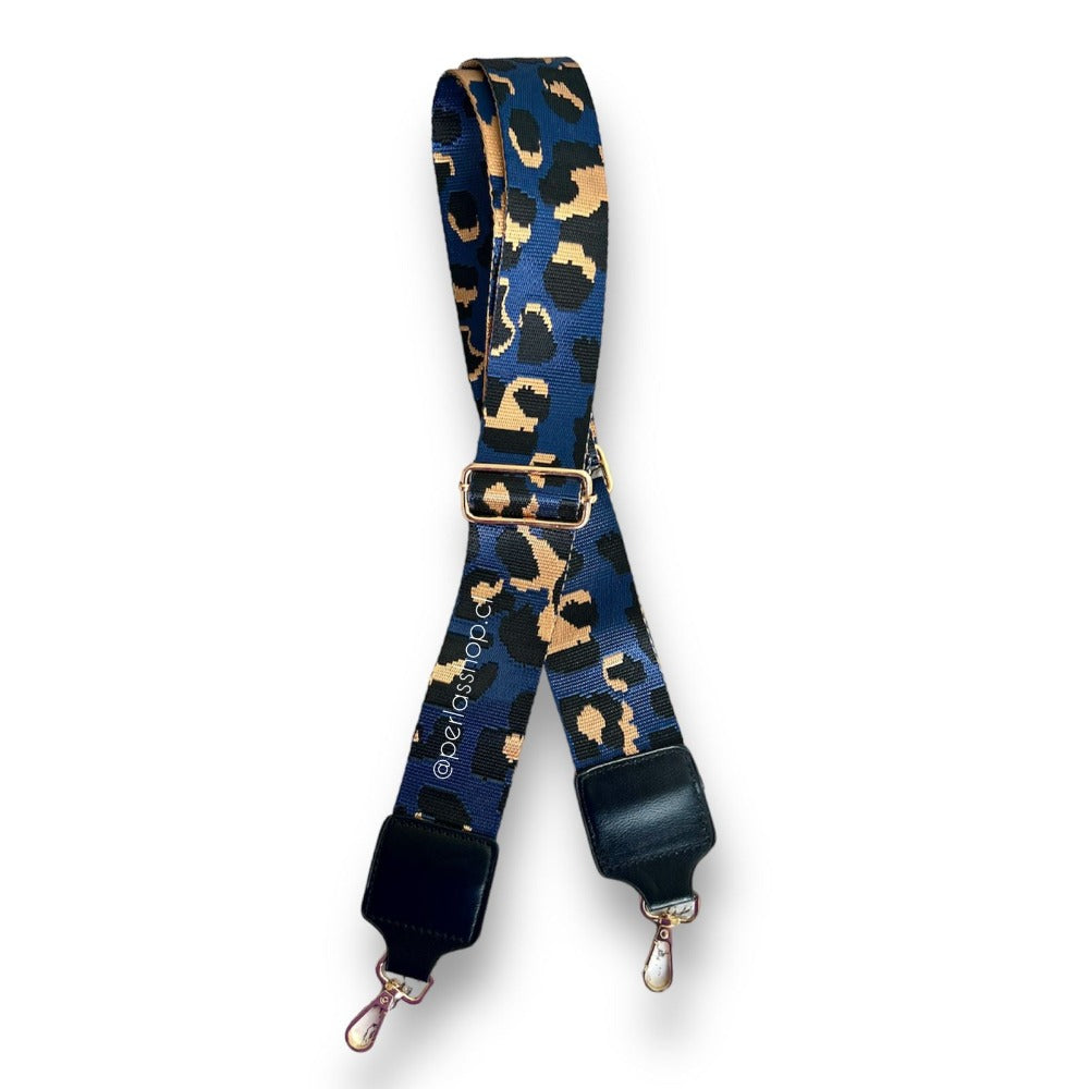 Strap 5,0 Animal Print Dark Blue