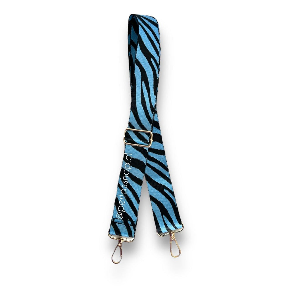 Strap 3,5 Zebra Azul