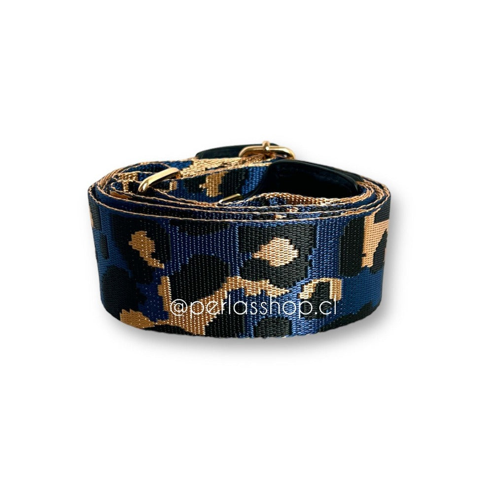 Strap 5,0 Animal Print Dark Blue